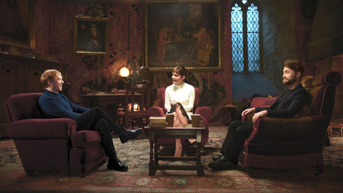 Revelan  imágenes del reencuentro de protagonistas de Harry Potter