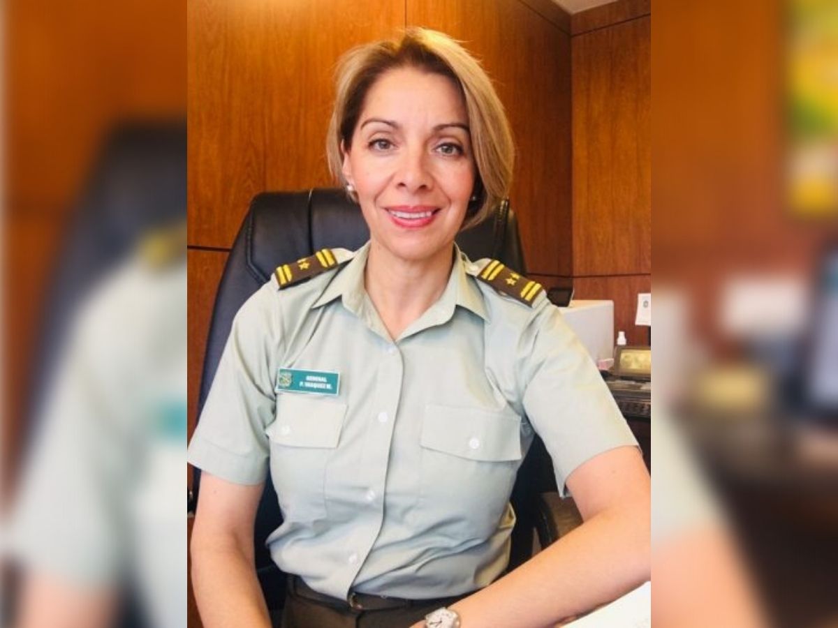 General Patricia Vásquez: la primera mujer jefa de la V zona de Carabineros