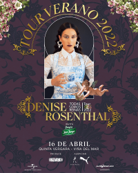 Denise Rosenthal e Illapu postergan show 