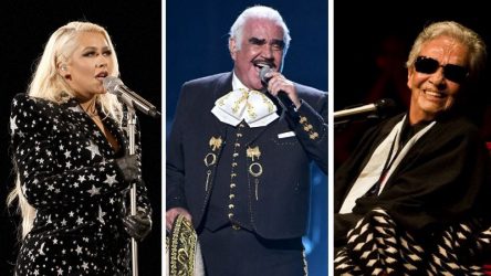Christina Aguilera rinde tributo a Vicente Fernández y Chabela Vargas en su nuevo disco