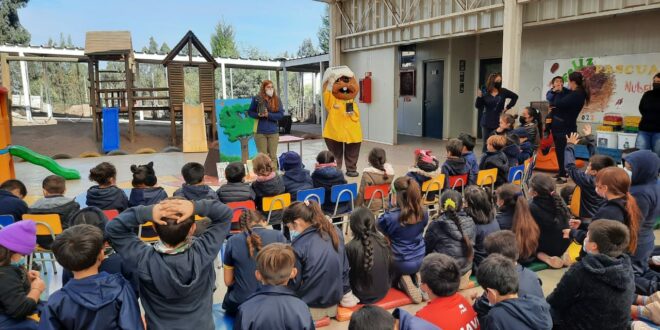 Puchuncaví: Por conmemoración del «Día de la Tierra» estudiantes aprendieron a prevenir incendios forestales