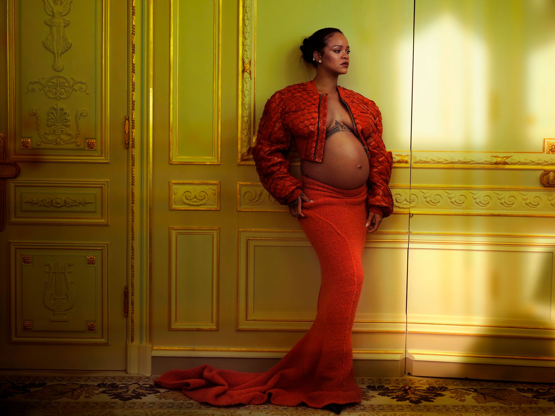 Tendencias: Rihanna luce radiante en fotos de Revista Vogue