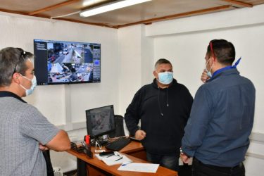 La Calera: Empezó el monitoreo de las cámaras de televigilancia en el centro de la comuna