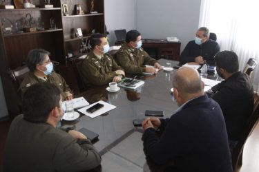 Quillota: Alcalde se reune con mayor de Carabineros para coordinar acciones que mejoren la seguridad en la comuna