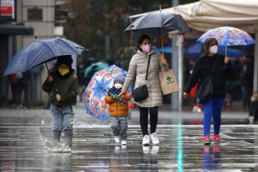 V Región: Hasta 40 milímetros de agua caída dejaría sistema frontal pronosticado  esta semana