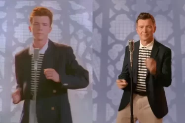 Rick Astley: Cantante recrea video de su éxito «Never Gonna Give You Up» 35 años después