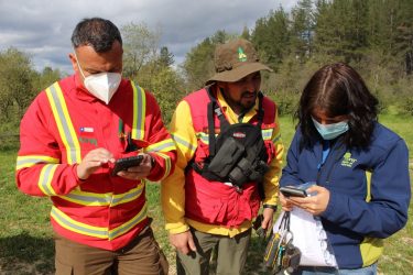 Personal de Conaf se prepara para combatir incendios forestales en la Región de Valparaíso 