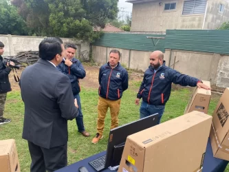 Concón: Municipalidad entregó implementos de tecnología a Policía de Investigaciones