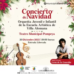 Gran Concierto Navideño tiene preparada la comuna de Villa Alemana