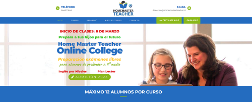 Home Master Teacher Online College: el colegio online que se adapta a los tiempos