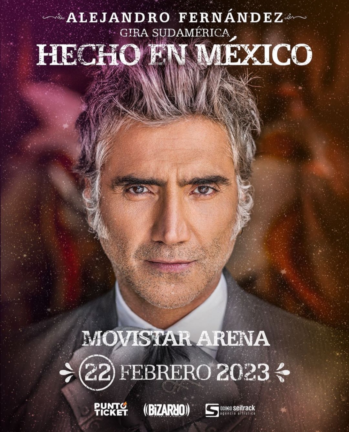 Alejandro Fernández: El cantante mexicano realizará concierto en Chile en febrero del 2023