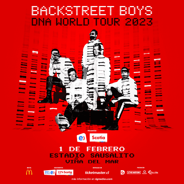 Backstreet Boys llega mañana a Viña del Mar: Revisa aquí los horarios e información sobre el show