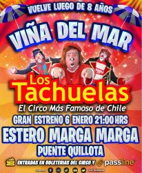 Vuelve el Circo «LOS TACHUELAS» a Viña del Mar