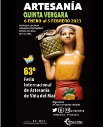 Este sábado se da apertura a la Feria Internacional de Artesanía de Viña del Mar