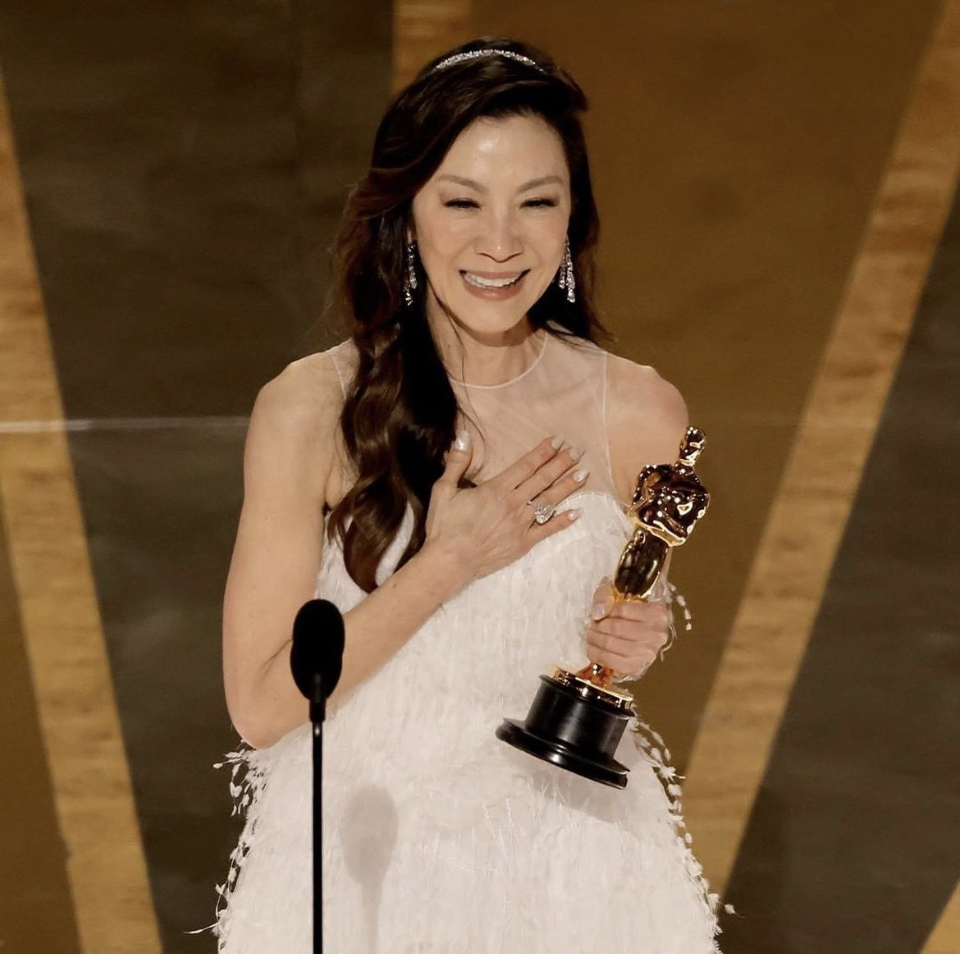Óscar 2023: Michelle Yeoh se llevó la estatuilla a la Mejor Actriz