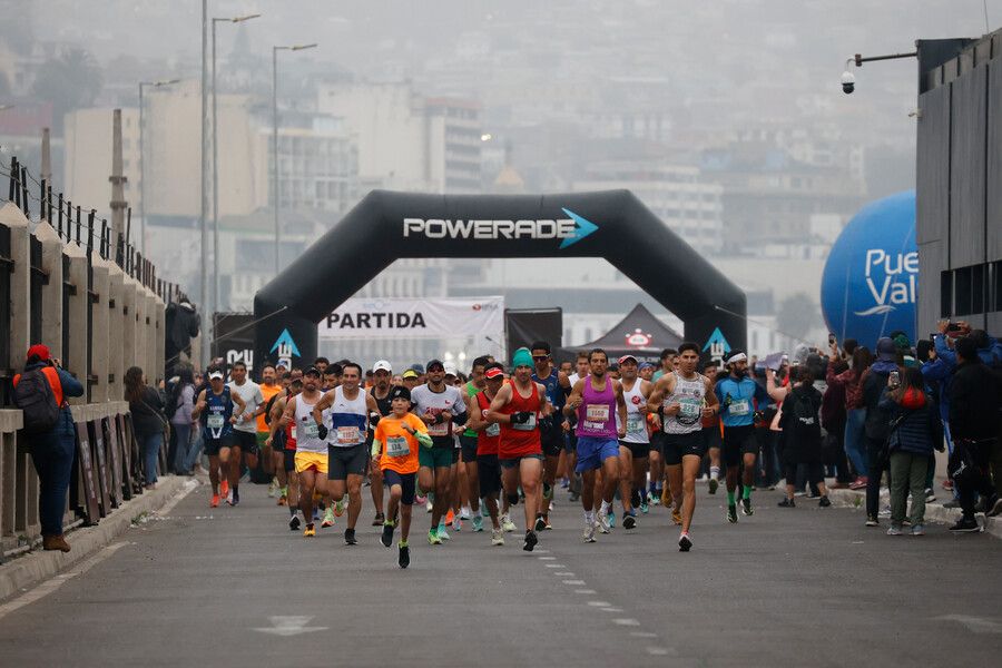 Valparaíso: Ciudad puerto vivió una nueva versión de la Media Maratón por el borde costero
