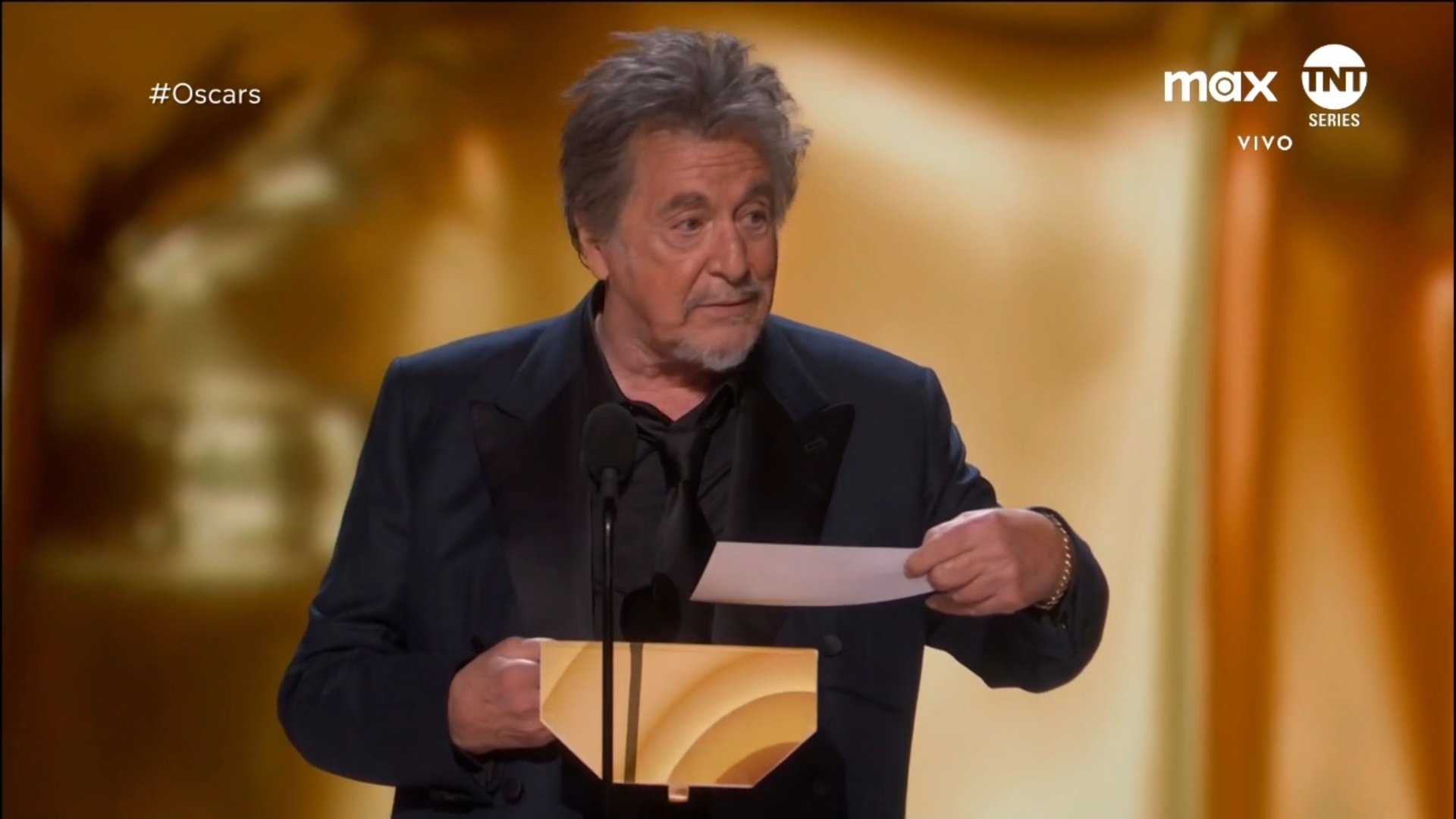 El error de Al Pacino al presentar el Oscar a Mejor Película