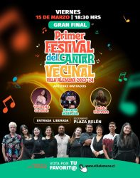 Villa Alemana prepara la gran final del primer Festival del Cantar Vecinal