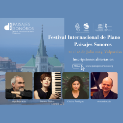 Ya está abierta la convocatoria para que pianistas de todo Chile se inscriban al Festival Paisajes Sonoros