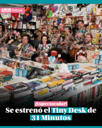 Espectacular: Se estrenó el Tiny Desk de 31 Minutos