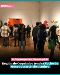 Región de Coquimbo tendrá Noche de Museos