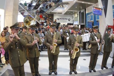 Banda de Carabineros y muestra de canes llegan este sábado a Mall Marina
